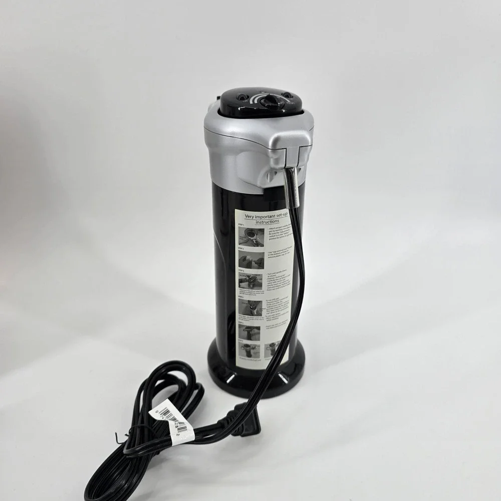 Conair Gel & Lather Heating System Mens Shaving Warmer HGL1 Black Silver